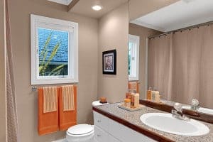 Seattle Staged Ravenna Craftsman Style Home Bathroom