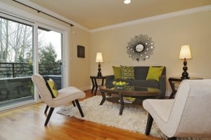 Seattle Staged Queen Anne Townhouse