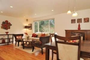 Seattle Staged Lake Forest Park Northwest Home