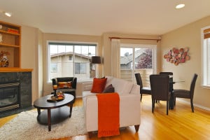 Ballard Townhouse Staged by Seattle Staged To Sell