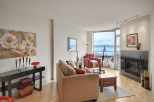 Seattle Staged Beltown Modern Condo