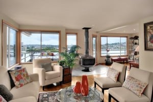 Seattle Staged Lake Union Condo