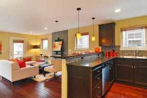 Modern Ballard Townhouse Staged by Seattle Staged To Sell