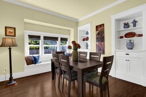 Seattle Staged Ballard Neighborhood Craftsman Dining Room