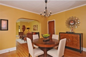 Seattle Staged Green Lake Craftsman Style Home