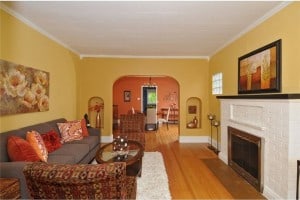 Seattle Staged Green Lake Craftsman Style Home