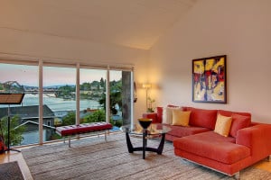 Seattle Staged Magnolia Neighborhood Contemporary Home
