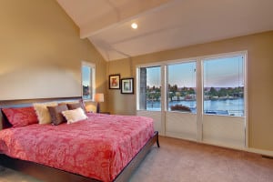 Seattle Staged Magnolia Neighborhood Contemporary Bedroom