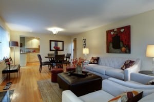 Seattle Staged Magnolia Neighborhood Home, photo by Gordon Wang