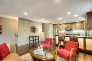 Seattle Staged Wallingford Modern Townhouse