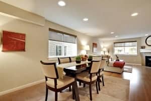 Seattle Staged Greenwood Modern Townhouse