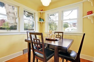 Ballard dining room staging