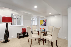 Staged craftsman style home