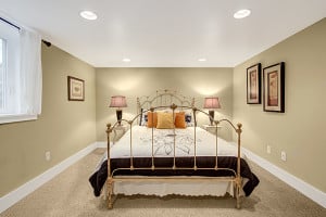 Staged Seattle Guest bedroom