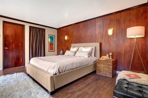 Staged mid century modern home in Shoreline, WA
