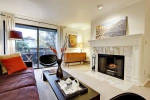 Staged Sand Point Modern Townhouse by seattle staged to sell