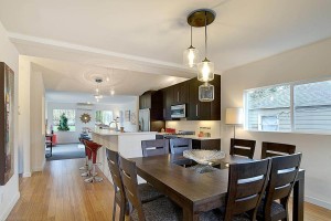 Capitol Hill Remodeled Dining Room, Photo By Gordon Wang