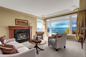 Staged Waterfront Mukilteo, WA home