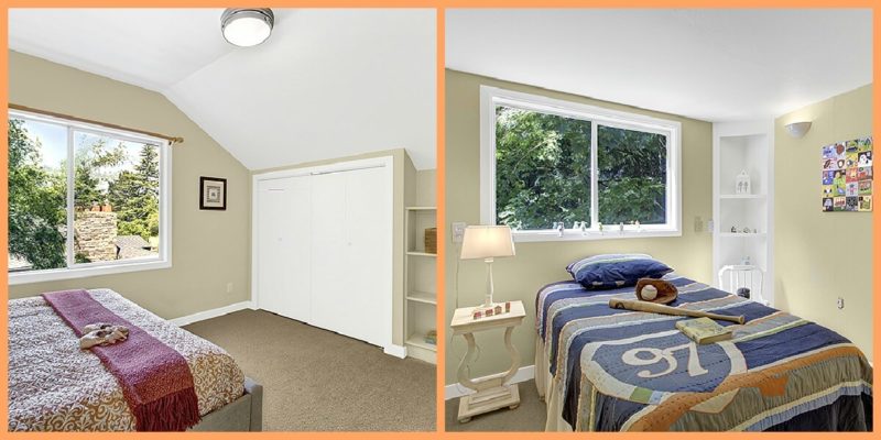 Mercer Island Kid's room Mercer Island home staged kid's room in Seattle WA