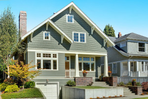 Craftsman home on Queen Anne Staged Craftsman Style home in QUeen Anne