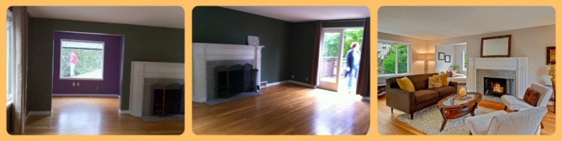 Queen Anne staged house home staging transformed this seattle Queen Anne house.