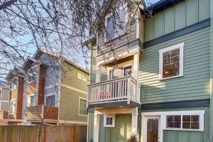 Staged Green Lake town house