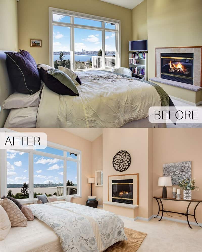 Before And After Staging Photos By Seattle Staged To Sell