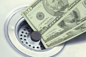 make a wise decision to prevent money going down the drain 