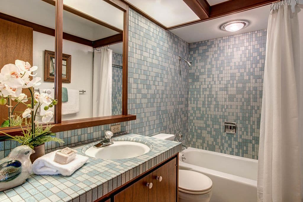 Seattle Mid-century Home Bathroom