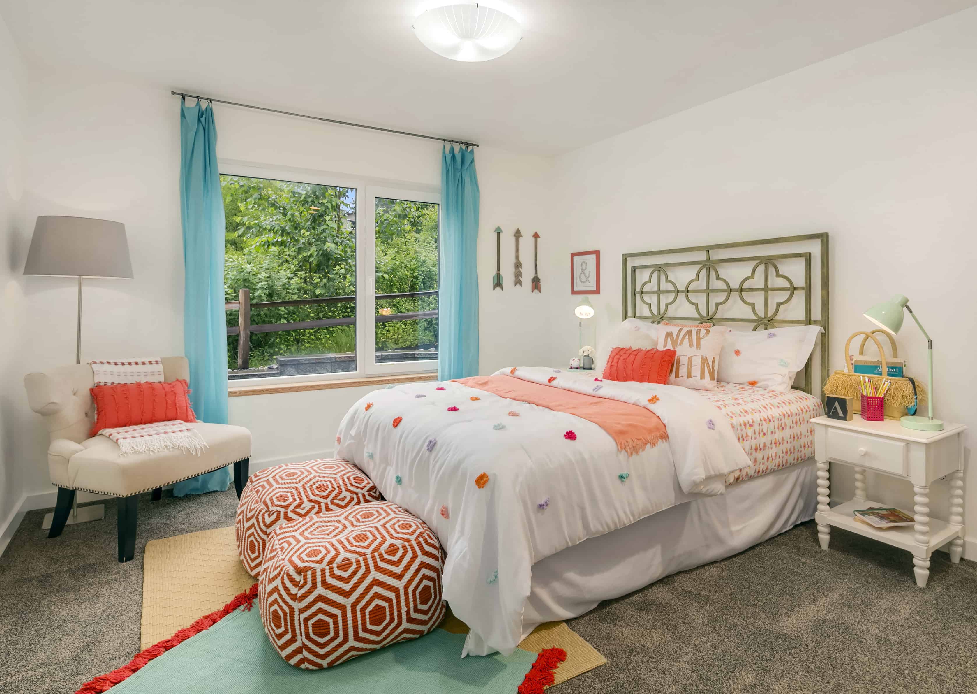 Seattle Home Staging Interior Design Kid's Bedroom