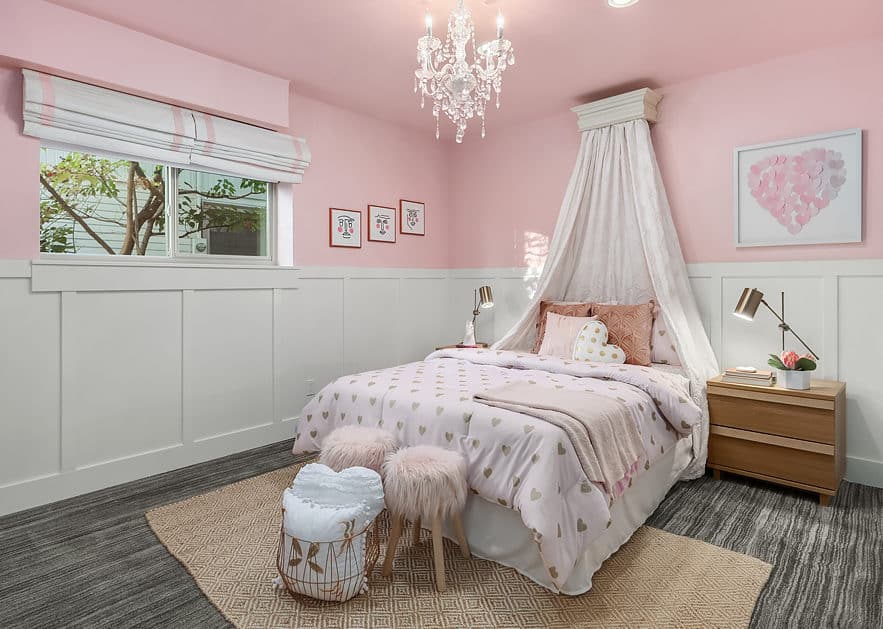 Bellevue Washington Home Staging elegant kid's room design