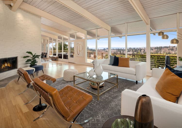 Seattle Home Staging Midcentury
