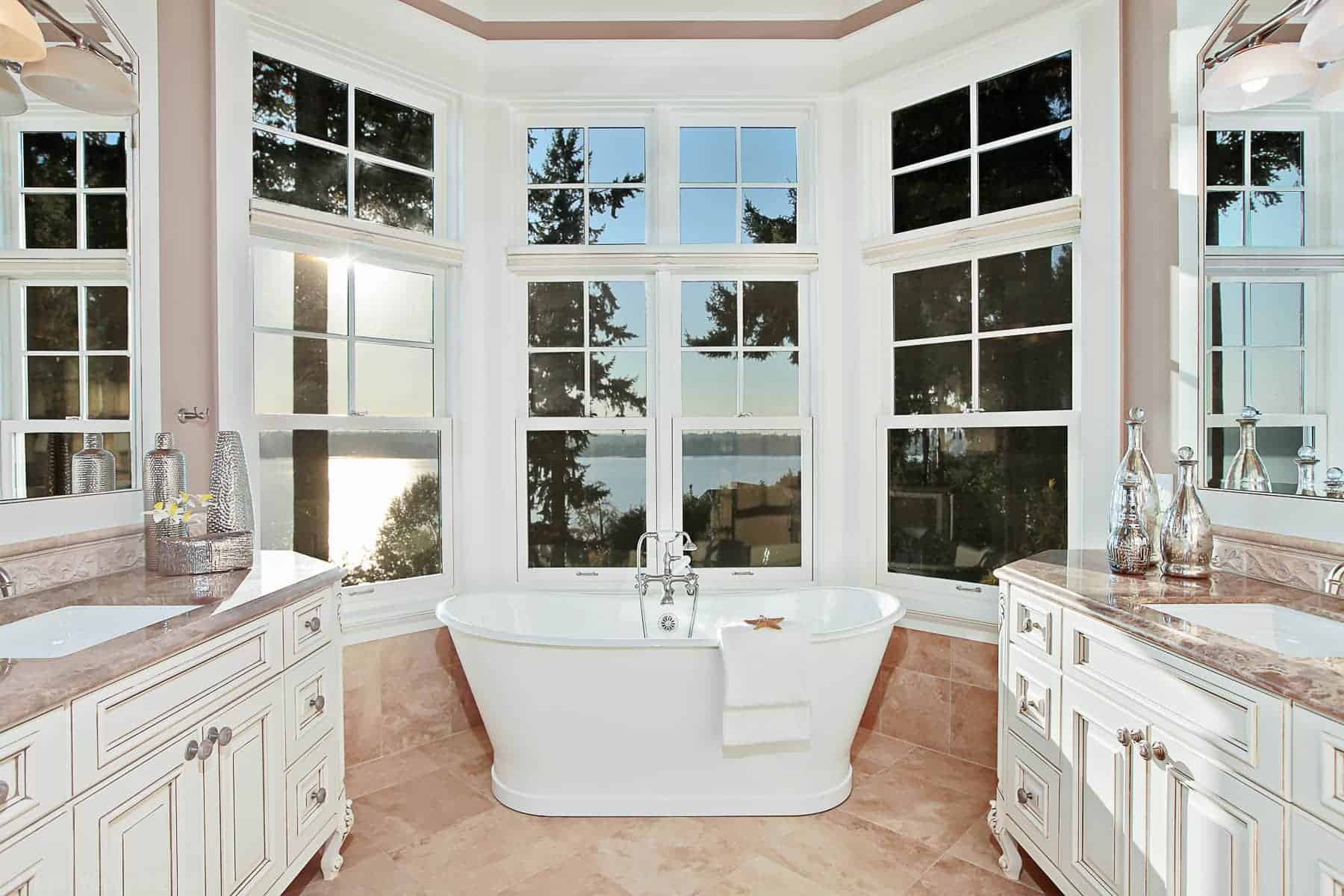 spa like bathroom in vacation rental property