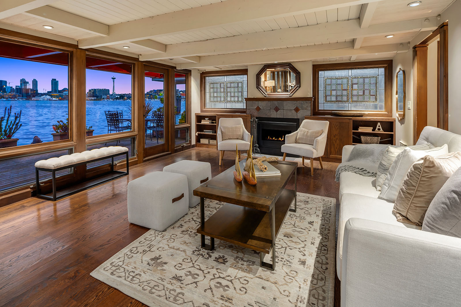 Floating Home Transformation - Home Staging