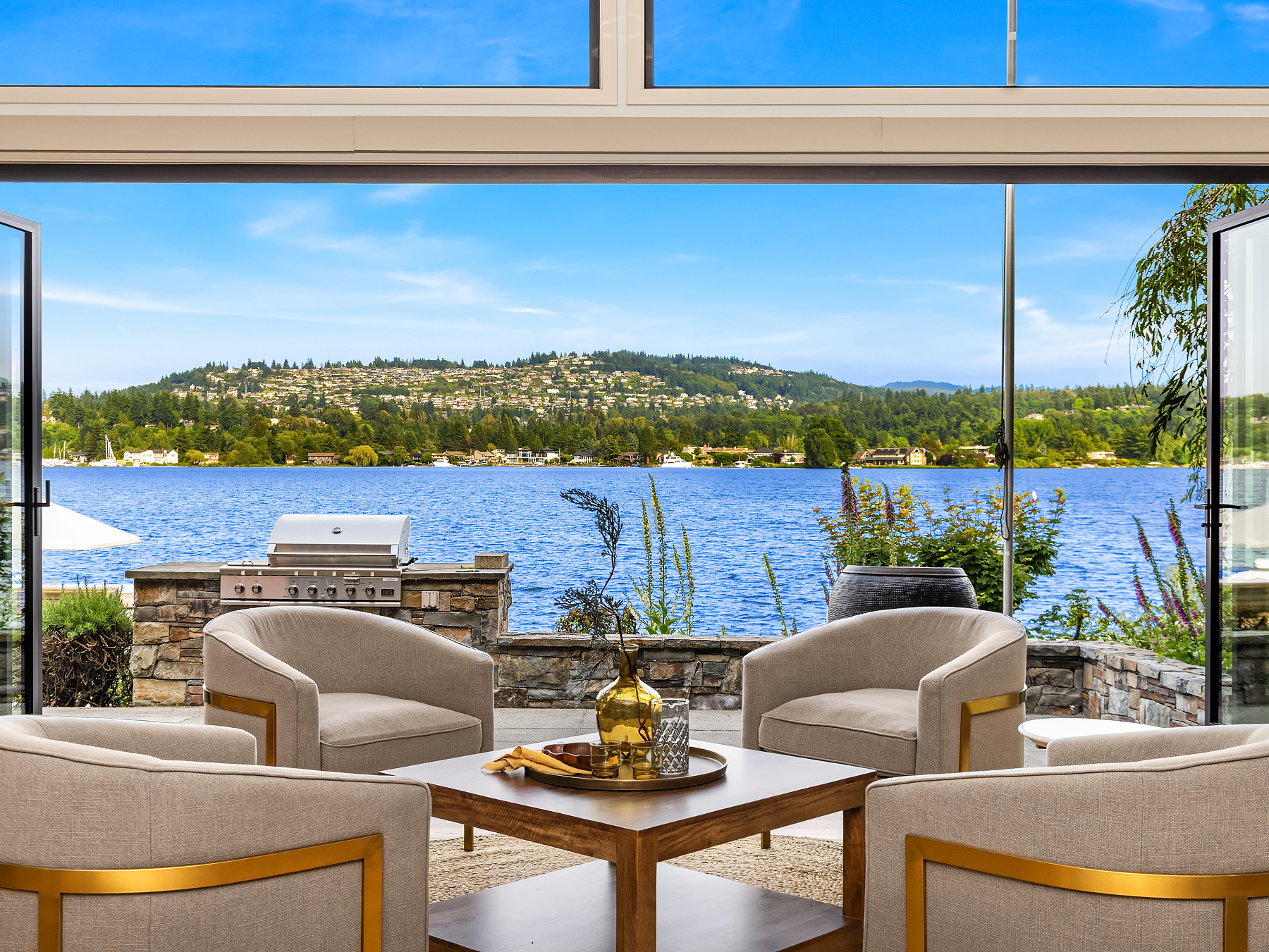 Mercer Island luxury home staging kelly weisfield