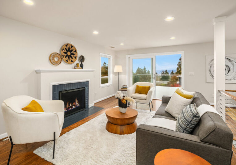 investing in home staging professionally staged living room